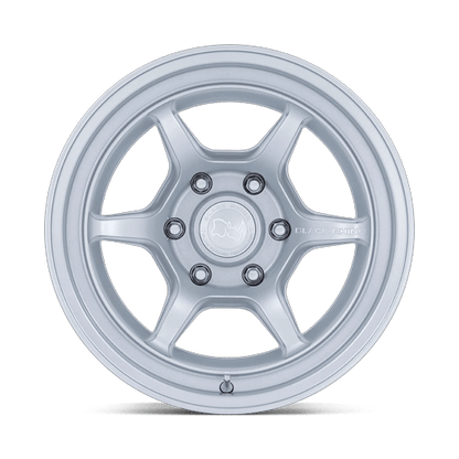 17x8.5 Black Rhino Shogun Hyper Silver Wheel 6x120 (20mm)