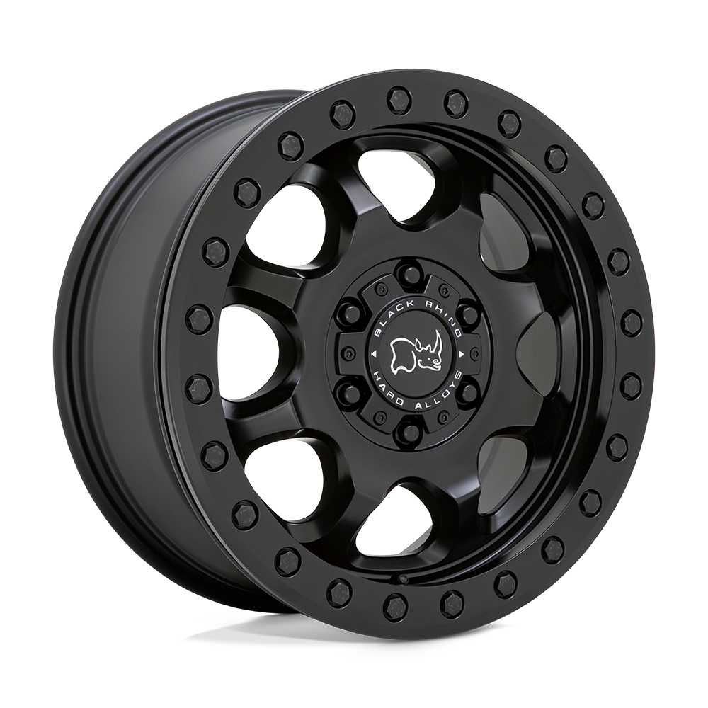 17x8 Black Rhino Venture Beadlock Matte Black Wheel 6x130 (38mm)