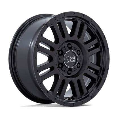 16x8 Black Rhino Yellowstone Matte Black Wheel 5x160 (45mm)