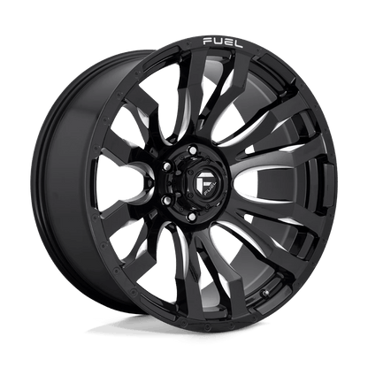 20x10 Fuel D673 Blitz Gloss Black Milled Wheel 6x5.5 (-18mm)