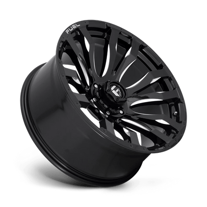 20x10 Fuel D673 Blitz Gloss Black Milled Wheel 6x5.5 (-18mm)