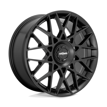 19x8.5 Rotiform R165 BLQ-C Matte Black Wheel 5x112/5x120 (35mm)