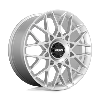 19x8.5 Rotiform R167 BLQ-C Silver Wheel Blank (35mm)