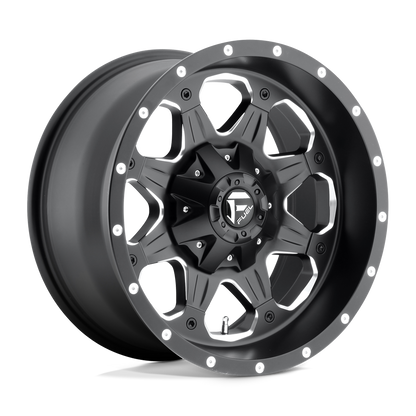 20x9 Fuel Off-Road D534 Boost Matte Black Milled Wheel 5x4.5/5x5 (14mm)