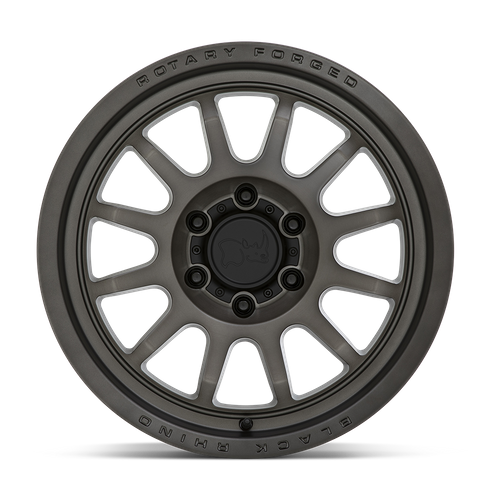 17x9 Black Rhino RAPID Matte Brushed Gunmetal Wheel 6x4.5 (12mm)