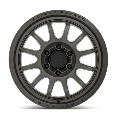 17x9 Black Rhino RAPID Matte Brushed Gunmetal Wheel 6x4.5 (12mm)