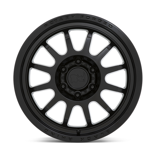 18x9 Black Rhino RAPID Matte Black Wheel 6x5.5 (12mm)
