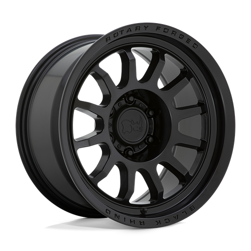 18x9 Black Rhino RAPID Matte Black Wheel 6x5.5 (12mm)