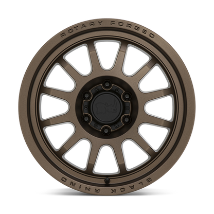 18x8.5 Black Rhino RAPID Matte Bronze Wheel 5x150 (10mm)