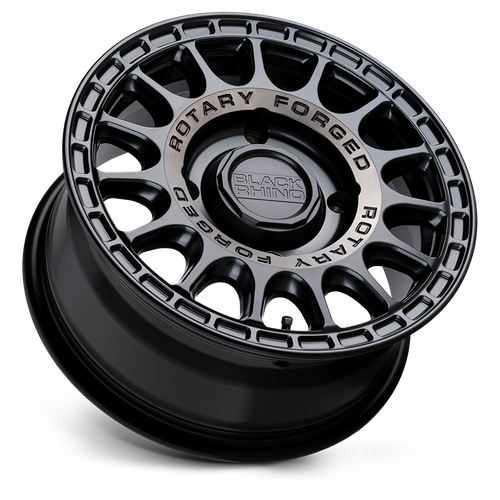 15x7 Black Rhino Sandstorm Semi Gloss Black Machined Tint UTV Wheel 4x156 (36mm)