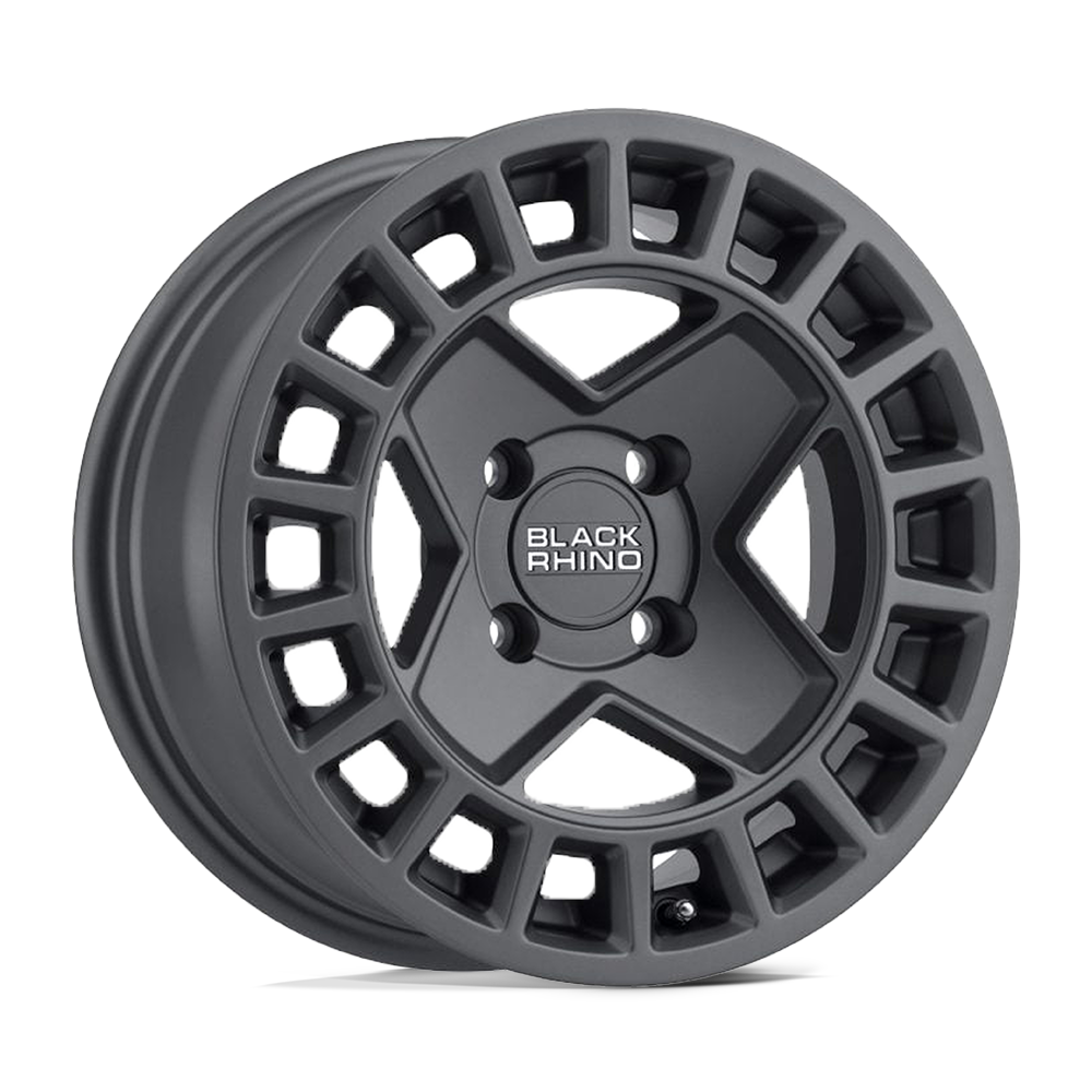 15x7 Black Rhino Powersports YORK UTV MATTE GUNMETAL Wheel 4x110 (10mm)