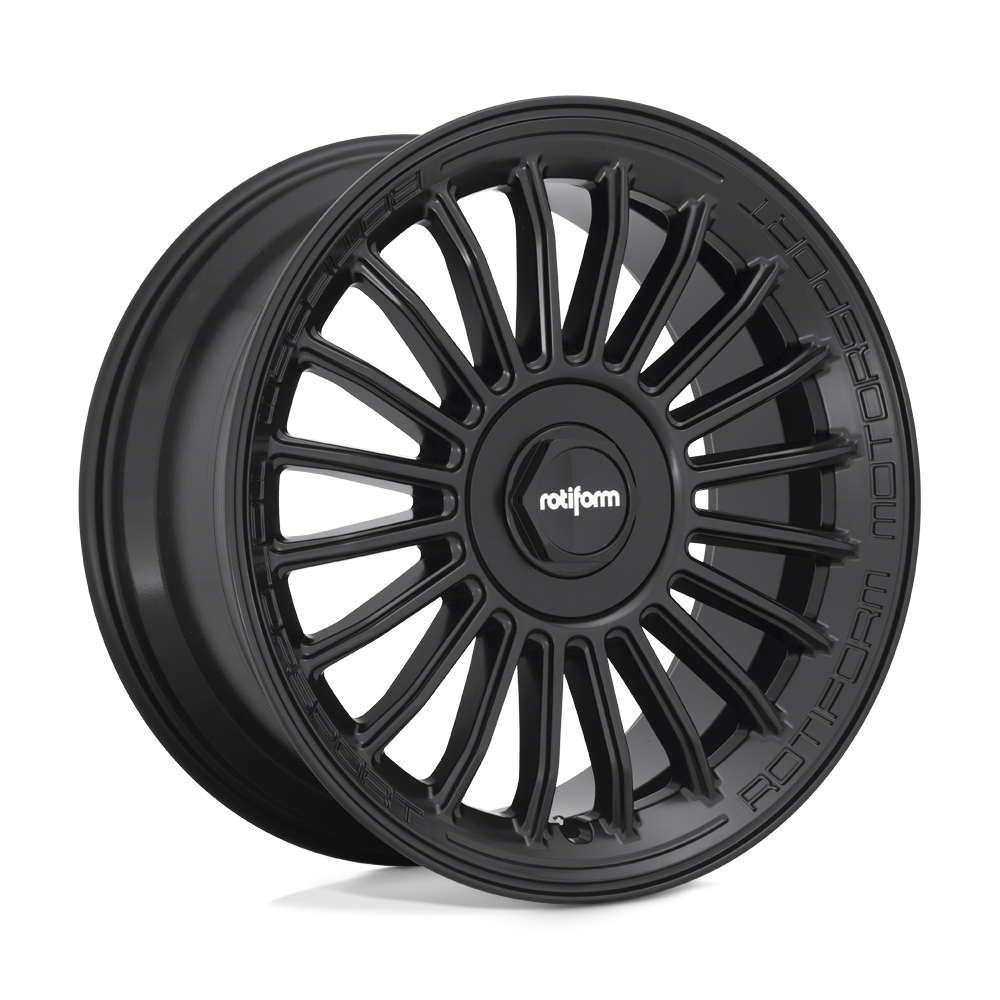 19x8.5 Rotiform R161 BUC-M MATTE BLACK Wheel 5x100/5x112 (45mm)