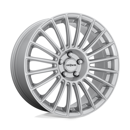 20x8.5 Rotiform R153 BUC Gloss Silver Wheel 5x120 (35mm)