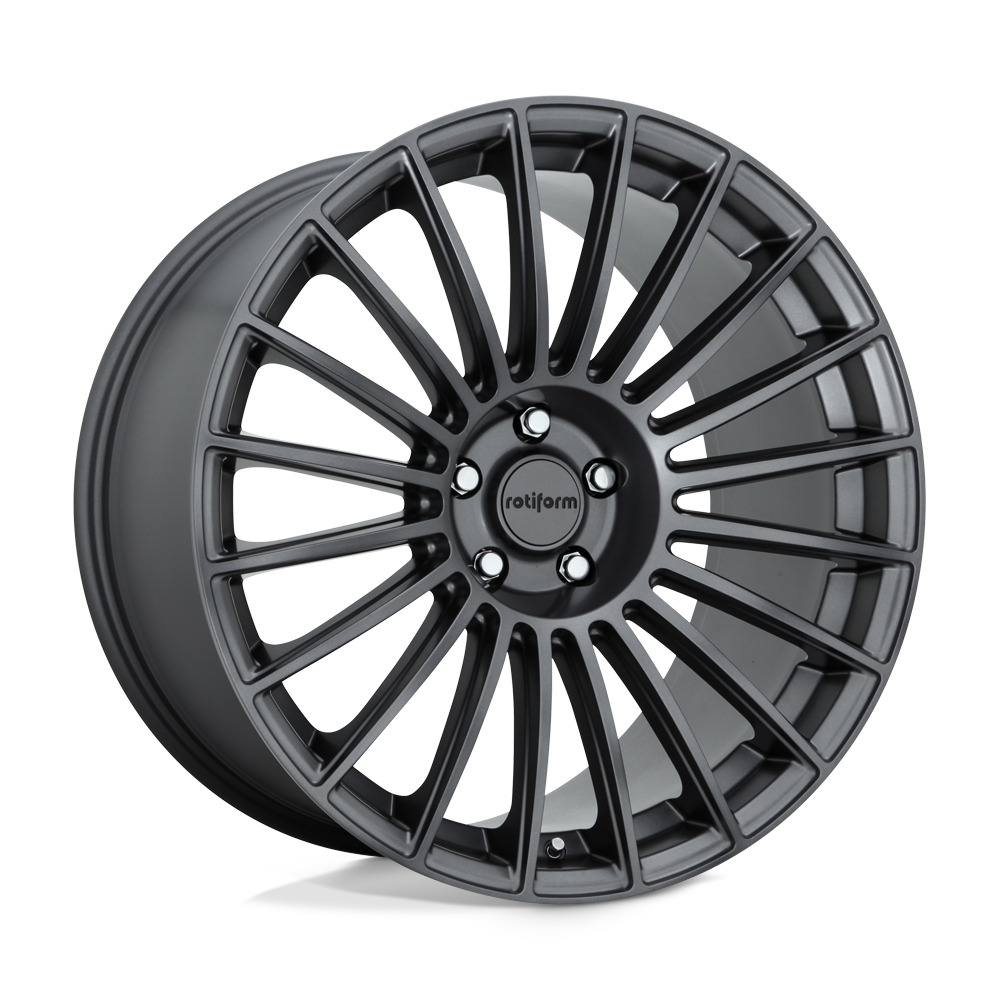 18x8.5 Rotiform R154 BUC MATTE ANTHRACITE Wheel 5x112 (45mm)