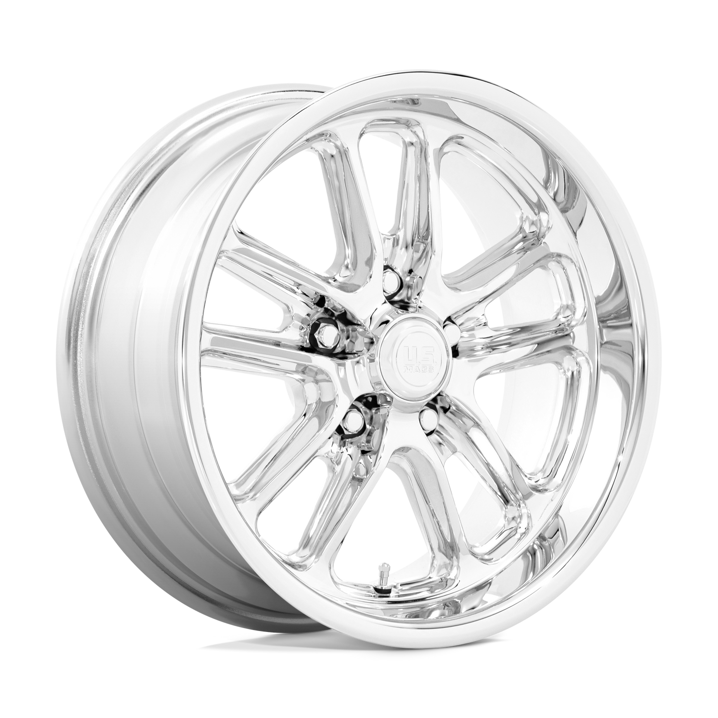 17x8 US Mags U131 Bullet Chrome Wheel 5x5 (1mm)
