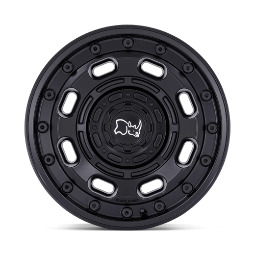 17x8 Black Rhino Hard Alloys BR007 Atlas Matte Black Wheel 4x4.25 (38mm)