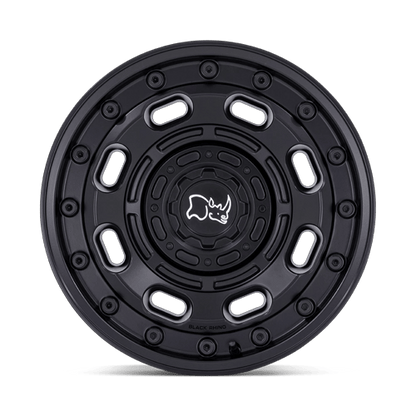 17x8 Black Rhino Hard Alloys BR007 Atlas Matte Black Wheel 4x4.25 (38mm)