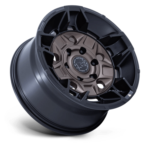 17x8.5 Black Rhino BR028 Guard Burnt Bronze Matte Black Wheel 6x5.5 (0mm)