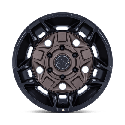17x8.5 Black Rhino BR028 Guard Burnt Bronze Matte Black Wheel 6x5.5 (0mm)