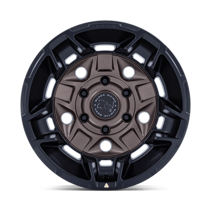 17x8.5 Black Rhino BR028 Guard Burnt Bronze Matte Black Wheel 6x5.5 (0mm)