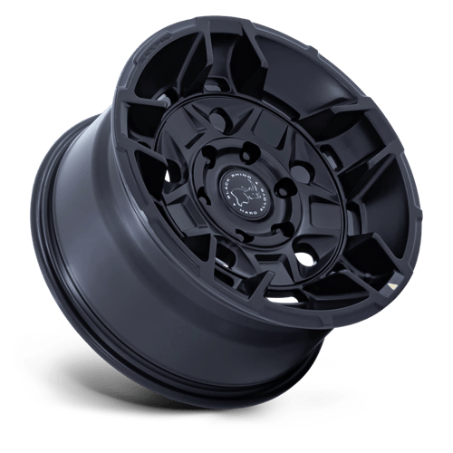 17x8.5 Black Rhino Hard Alloys BR028 Guard Matte Black Wheel 6x5.5 (25mm)
