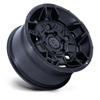17x8.5 Black Rhino Hard Alloys BR028 Guard Matte Black Wheel 5x5 (0mm)