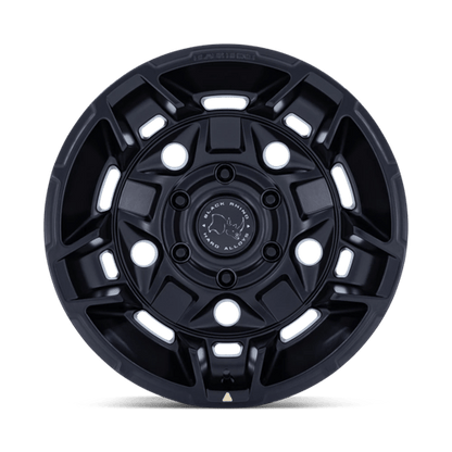 17x8.5 Black Rhino Hard Alloys BR028 Guard Matte Black Wheel 6x5.5 (35mm)