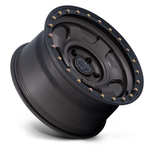 17x8.5 Black Rhino BR029 Trooper Burnt Bronze Matte Black Wheel 6x5.5 (25mm)
