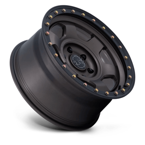 17x8.5 Black Rhino BR029 Trooper Burnt Bronze Matte Black Wheel 6x5.5 (-10mm)