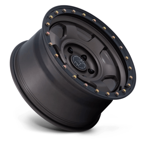 17x8.5 Black Rhino BR029 Trooper Burnt Bronze Matte Black Wheel 6x5.5 (25mm)