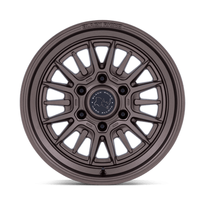 17x8.5 Black Rhino Hard Alloys BR030 Taleo Burnt Bronze Wheel 6x5.5 (25mm)