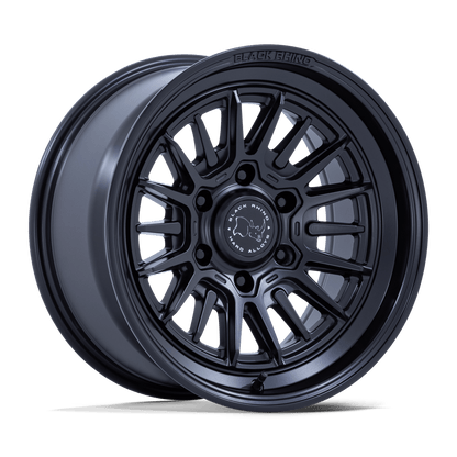 18x9 Black Rhino Hard Alloys BR030 Taleo Matte Black Wheel 6x5.5 (12mm)