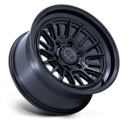 17x8.5 Black Rhino Hard Alloys BR030 Taleo Matte Black Wheel 6x5.5 (35mm)