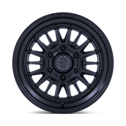 17x8.5 Black Rhino Hard Alloys BR030 Taleo Matte Black Wheel 6x5.5 (-10mm)