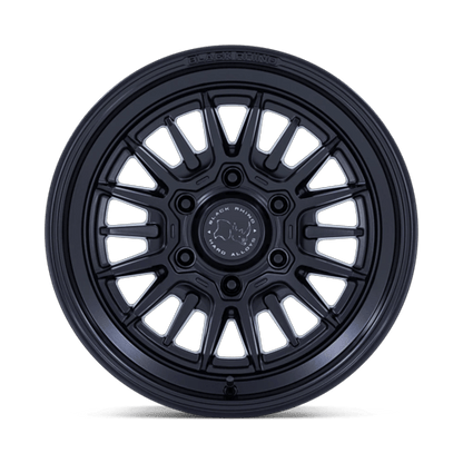 17x8.5 Black Rhino Hard Alloys BR030 Taleo Matte Black Wheel 6x5.5 (35mm)