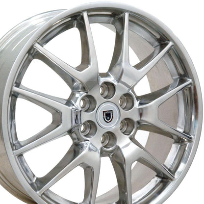 20x8 OE Wheels CA12 Polished Wheel 6x120 (53mm)