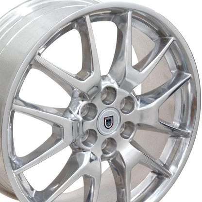 20x8 OE Wheels CA12 Polished Wheel 6x120 (53mm)
