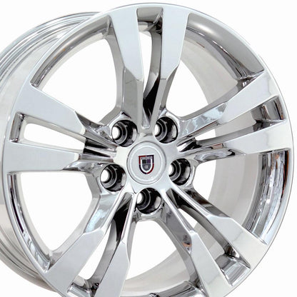 18x8.5 OE Wheels CA15B Chrome Wheel 5x120 (40mm)