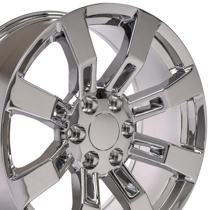 20x8.5 OE Wheels CA82 Chrome Wheel 6x5.5 (31mm)