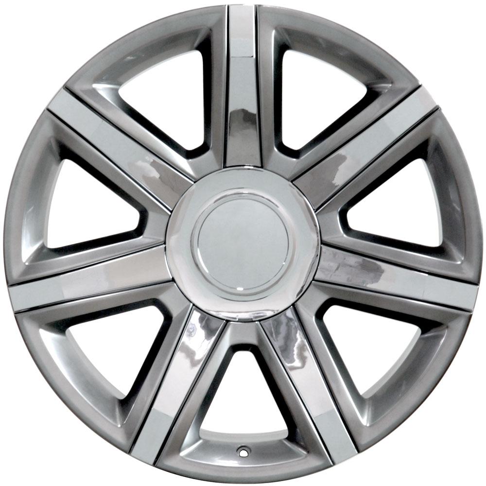 22x9 OE Wheels CA87 Hyper Silver Wheel 6x5.5 (31mm)