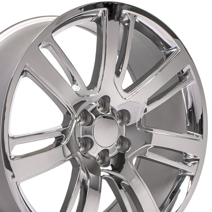 24x10 OE Wheels CA88 Chrome Wheel 6x5.5 (31mm)