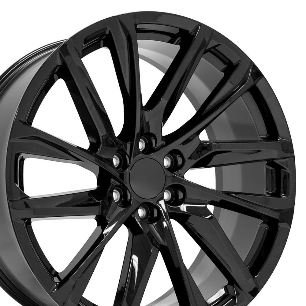 24x10 OE Wheels CA90 Gloss Black Wheel 6x5.5 (28mm)
