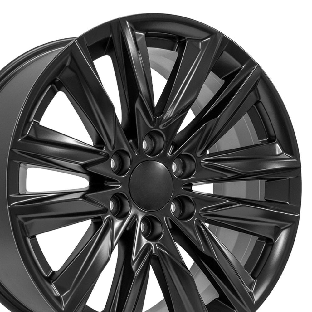 20x9 OE Wheels CA91 Satin Black Wheel 6x5.5 (28mm)