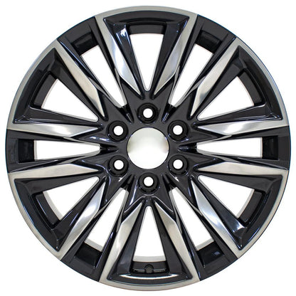 20x9 OE Wheels CA91 Gunmetal with Polished Face Wheel 6x5.5 (28mm)