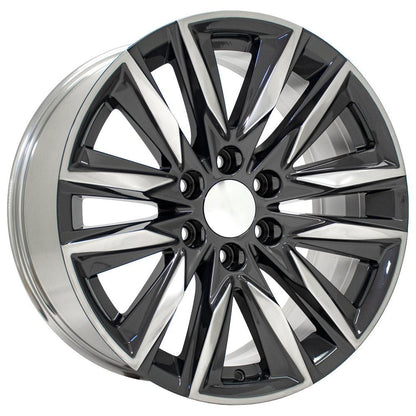 20x9 OE Wheels CA91 Gunmetal with Polished Face Wheel 6x5.5 (28mm)