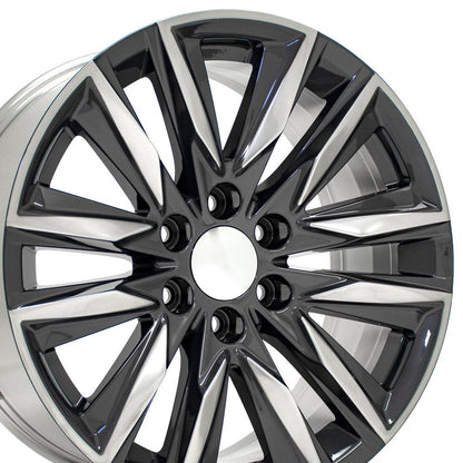 20x9 OE Wheels CA91 Gunmetal with Polished Face Wheel 6x5.5 (28mm)