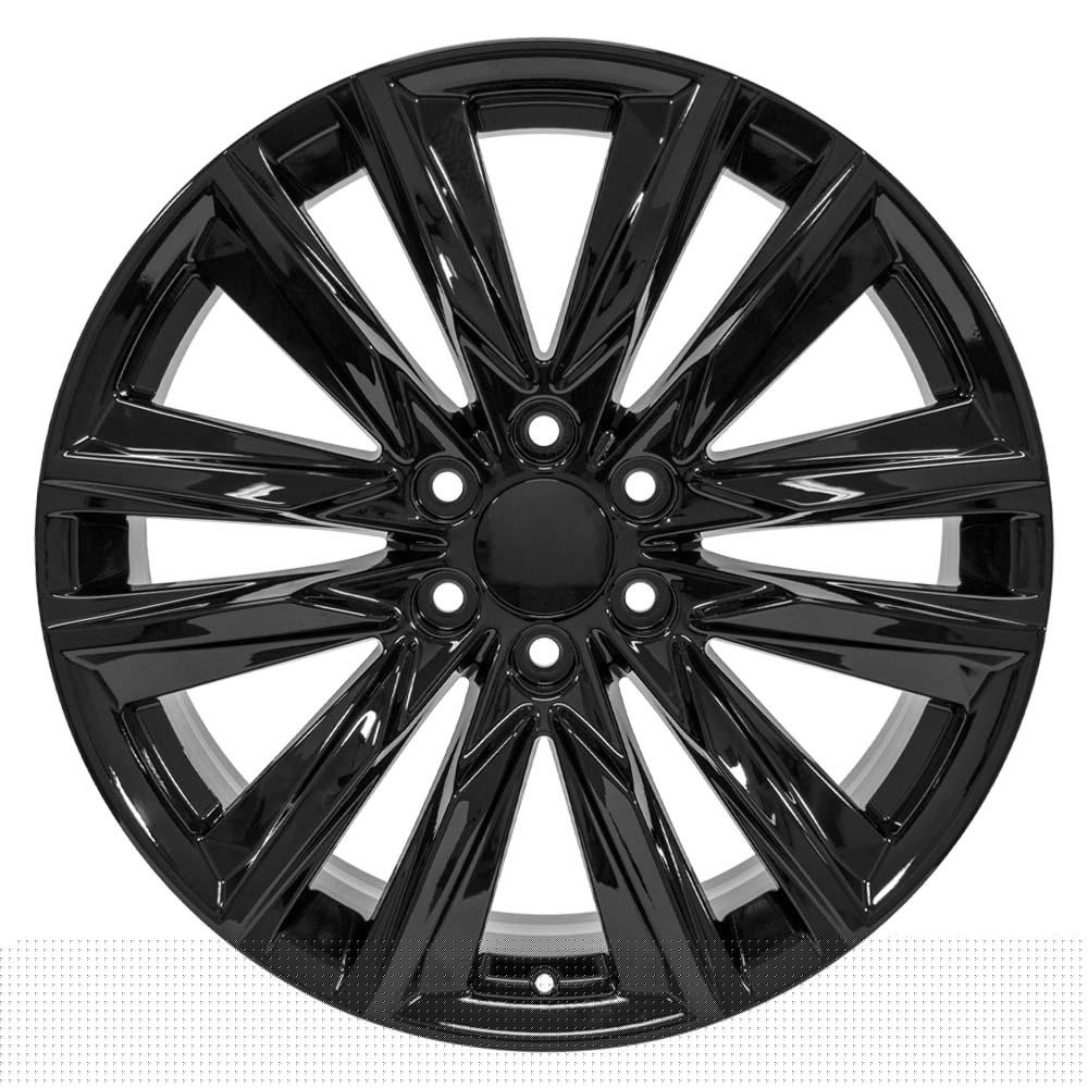 22x9 OE Wheels CA91 Gloss Black Wheel 6x5.5 (28mm)