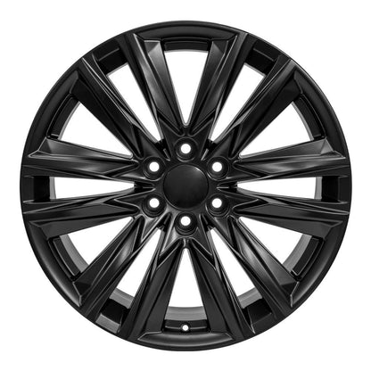 22x9 OE Wheels CA91 Satin Black Wheel 6x5.5 (28mm)