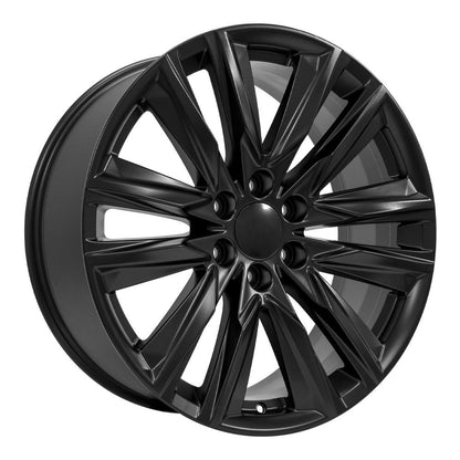 22x9 OE Wheels CA91 Satin Black Wheel 6x5.5 (28mm)