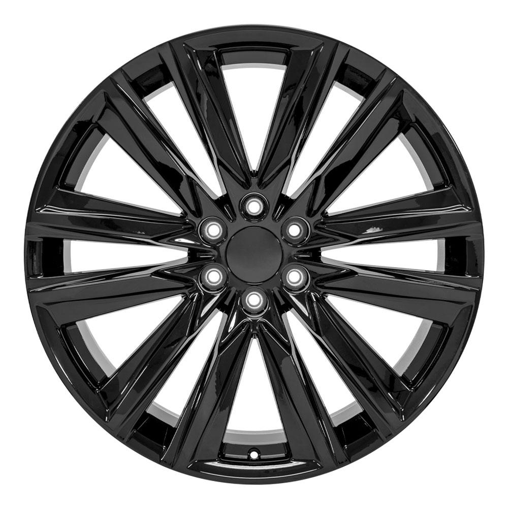 24x10 OE Wheels CA91 Gloss Black Wheel 6x5.5 (28mm)